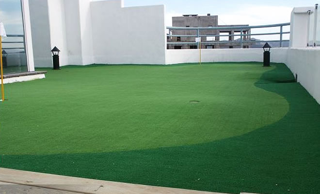 美森体育高尔夫球场人造草坪价格特点
